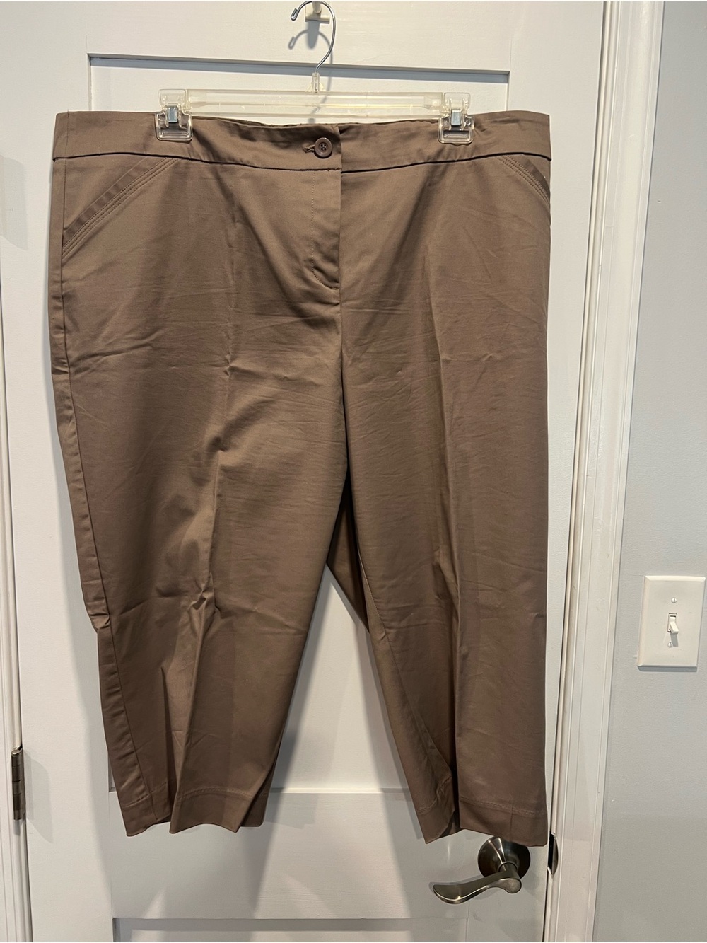 Brown Women's Capri Pants